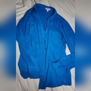 Royal Blue Express Portfolio Shirt L